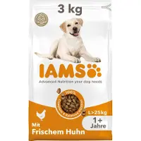 IAMS Croquettes Au Poulet - Grande Race - 3kg - Pour Chien