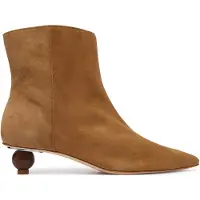 Weekend Max Mara pour femme. 2625796014600 Bottines en cuir Wkacapanna marron (38), Beige, 3 à 5 cm, Aucun, Casuel, Classique
