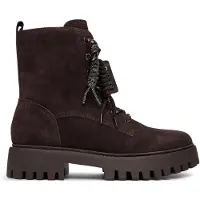 GUESS - Bottines à lacets marron