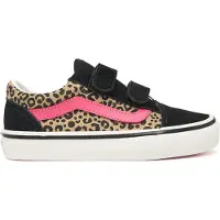 Vans Baskets 'OLD SKOOL V' beige foncé / rose / noir