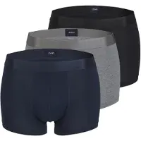 JOOP! Boxers bleu marine / gris chiné / noir