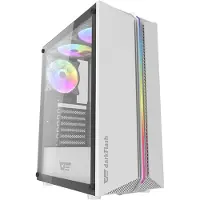 Darkflash DK151 boîtier d'ordinateur Midi Tower Blanc