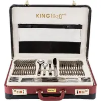 KINGHOFF COUTELLERIE 72 ÉLÉMENTS BRILLANT KH3508