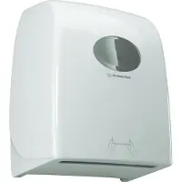 Kimberly-clark Distributeur d'essuie-mains en rouleau Aquarius Kimberly-Clark 6959, L 428 x l 338 x H 241 mm, plastique, blanc