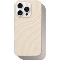 IDEAL OF SWEDEN Coque Soft Swirl Silicone MagSafe pour Apple iPhone 16 Pro - Cloud Dancer