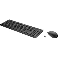 HP 235 - Ensemble clavier et souris - Disposition en 3 zones, course des touches réduite