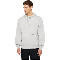 Dickies Hommes, Pull-over, Midweight Pullover Fleece Hoodie Regular, Gris, (S)
