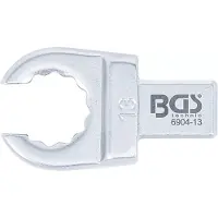 Bgs Clé annulaire ouverte 13 mm Empreinte 9 x 12 mm (13 mm)