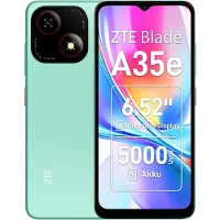 ZTE Blade A35e 16,6 cm (6.52") Double SIM Android 14 4G USB Type-C 2 Go 64 Go 5000 mAh Vert