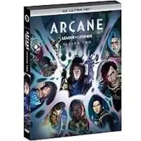 Import Coffret Arcane League Of Legends : Season Two Blu-ray 4K Ultra HD