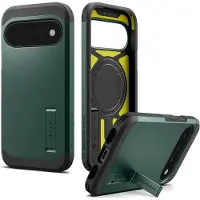Spigen Coque Tough Armor MagSafe pour Google Pixel 11 - Abyss Green