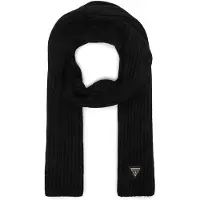 GUESS pour femme. AW5624VIS03 Écharpe en tricot Noelle II 25x190 noir (OSFA), Casuel, Viscose