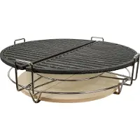 Patton Système de cuisson multi-niveaux pour grand kamado 21 pouces