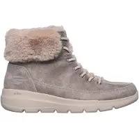SKECHERS Bottines à lacets 'Glacial Ultra' taupe