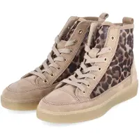 Gabor Baskets montantes , couleur beige, en cuir et en matières synthétiques, taille : 39
