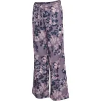 Hummel Pantalon gris / violet
