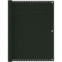 vidaXL Écran De Balcon Vert Foncé 120x300 Cm Pehd