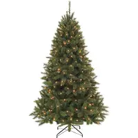 Triumph tree Arbre de Noël artificiel Bristlecone Fir - 119x119x185 cm - PVC - Vert