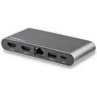 Urban Factory TCM16UF station d'accueil Avec fil USB 3.2 Gen 1 (3.1 Gen 1) Type-C Gris