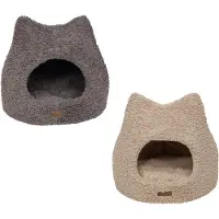 Animal Boulevard Curl Plush refuge igloo en peluche pour chat