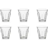 Duralex Boite De 6 Picardie Transparent Gobelet 16 Cl