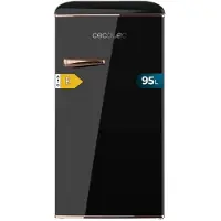 Cecotec Réfrigérateur rétro Mini Bolero Coolmarket TT Origin 95, une porte, couleur bleue. Mini-réfrigérateur rétro, hauteur de 89,3 cm et largeur de 48