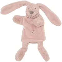 Happy horse Poupée à main - Lapin Richie - 26 cm - Rose pastel