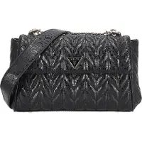GUESS Stacey Sac à bandoulière convertible Noir
