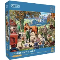 Gibsons Puzzle « Le forgeron à la ferme » 500 pièces