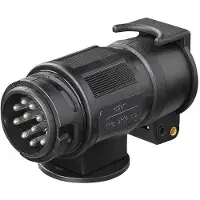 Pricenet Adaptateur du type Jaeger au type Multicon West 13 broches sous blister