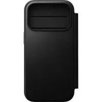 Nomad Étui de télephone portefeuille Modern Leather Folio pour Apple iPhone 18 Pro Max - Black