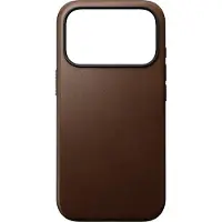 Nomad Coque Modern Leather avec MagSafe pour Apple iPhone 18 Pro / 17 Pro - Brown