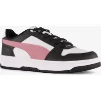 Puma Baskets basses 'Rebound' pitaya / noir / blanc