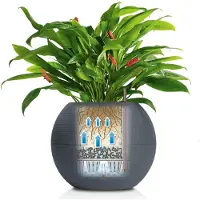 Lechuza Jardinière PURO Color 50 ALL-IN-ONE diamètre 49 cm blanc