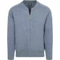 Casamoda Cardigan Zippé Indigo