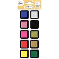 Aladine Encres à tamponner Stampo PLANNER set de 10