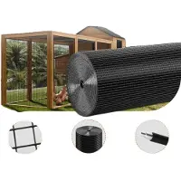 OEM VEVOR Grillage 1220 x 30480 mm, rouleau de grillage 19 Gauge, grillage métallique revêtu de vinyle pour barrières de poulailler, clôtures pour lapins et serpents, enclos pour volailles