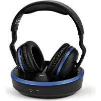 Meliconi HP COMFORT écouteur/casque Écouteurs Sans fil Arceau Musique Noir, Bleu