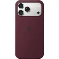 Apple Coque en silicone avec MagSafe pour iPhone 18 Pro Max - Burgundy