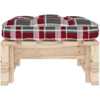 vidaXL Pouf palette de jardin bois de pin imprégné