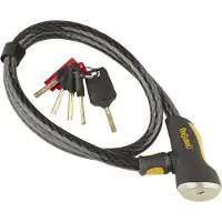 Onguard Akita 8038 Cable Lock Noir 1000 x 15 mm