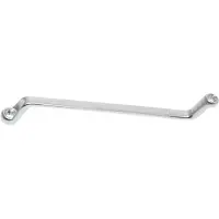 Bgs Clé polygonales double embouts avec têtes polygonales profil E coudées E6 x E8