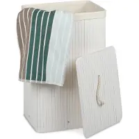 Relaxdays Panier à linge rectangle (83 l)