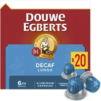 Douwe Egberts Lungo Décaféiné Capsules De Café 20 Capsules 104g