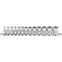 Bgs 2150 Douilles Gear Lock, 6,3 (1/4), 13 pcs.
