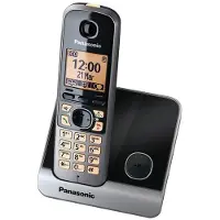 Panasonic KX-TG6811FXB téléphone Téléphone DECT Identification de l'appelant Noir