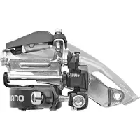 Shimano Ty710 Tourney Top Dual Front Derailleur Argenté 3 x 8s