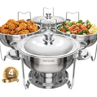 Vevor Chauffe-Plat 4PCs 4,7 L