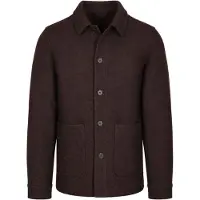 Suitable Surchemise Laine Bouclée Marron