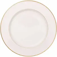 Villeroy & Boch Plat ANMUT GOLD, Assiettes, Blanc, Or